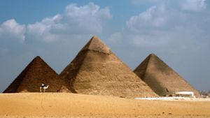 Bis heute ein Rätsel der Baukunst: die großen Pyramiden von Gizeh Foto: dpa/Mike Nelson