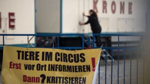 Circusfreunde demonstrieren gegen Wildtierverbot