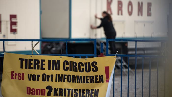 Circusfreunde demonstrieren gegen Wildtierverbot