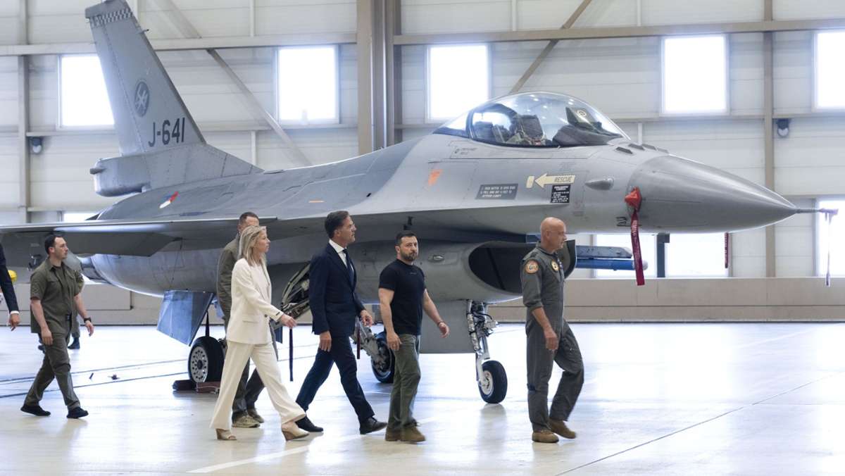 Waffenlieferungen: So könnten F-16-Kampfjets der Ukraine helfen