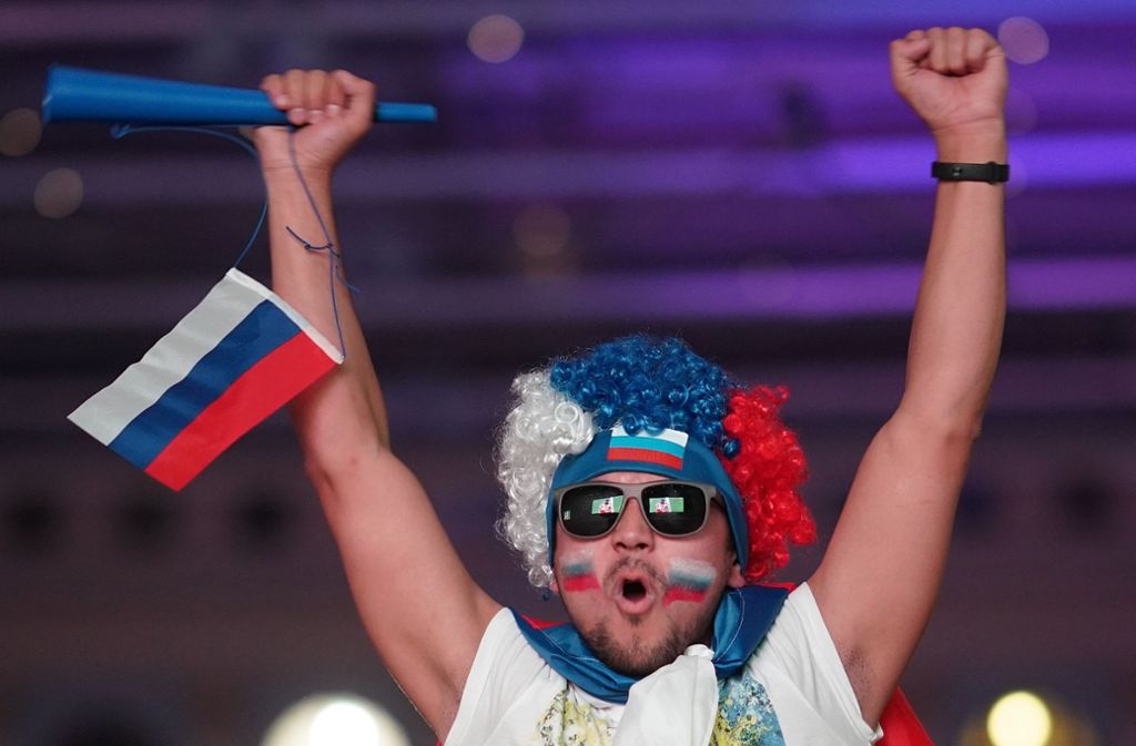 Russland feiert seinen fulminanten Turnierstart.