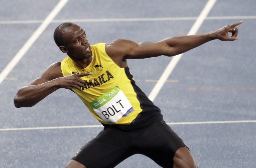Usain Bolt hat sich auch über 200 Meter keine Blöße gegeben. Foto: AP