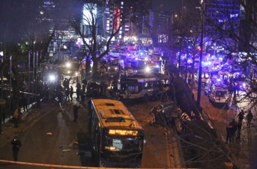 In Ankara ist es am Abend zu einer Bombenexplosion gekommen.