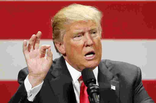 Donald Trump muss um einen Vorwahlsieg bangen. Foto: AP