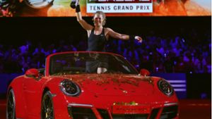 Laura Siegemund hat den Porsche Tennis Grand Prix für sich entschieden. Foto: Pressefoto Baumann