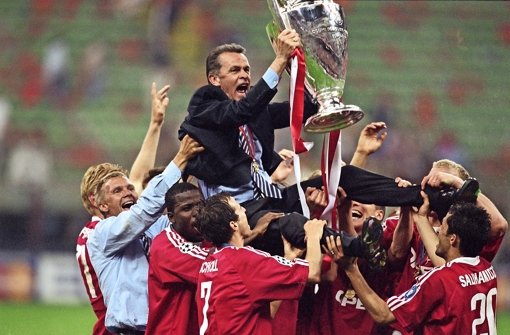 Gute Erinnerungen: Bayerns Ex-Coach Ottmar Hitzfeld Foto: Getty