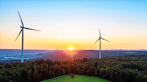 Wie sinnvoll sind Windkraftanlagen im Ballungsraum des Landkreises Ludwigsburg? Foto: Imago//Werner Dieterich
