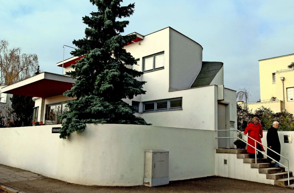 Das Scharoun-Haus ist eines der Gebäude in der weltweit beachteten Weißenhofsiedlung, über deren Zukunft  jetzt wieder verhandelt wird.