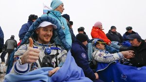 Der Künzelsauer Astronaut Alexander Gerst ist nach Monaten auf der ISS zurück auf der Erde. Foto: dpa