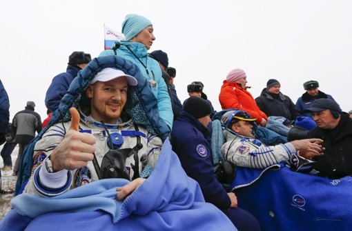 Der Künzelsauer Astronaut Alexander Gerst ist nach Monaten auf der ISS zurück auf der Erde. Foto: dpa