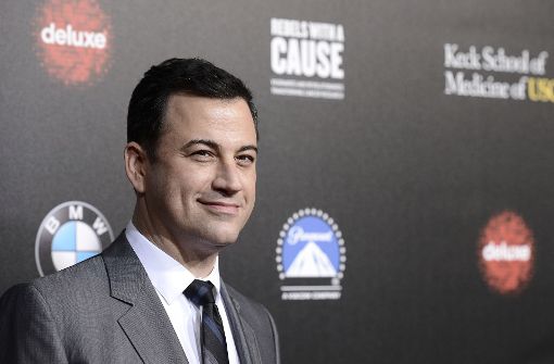 Der TV-Show-Moderator und Komiker Jimmy Kimmel moderiert am 26. Februar die Verleihung der Oscars. Foto: Ap