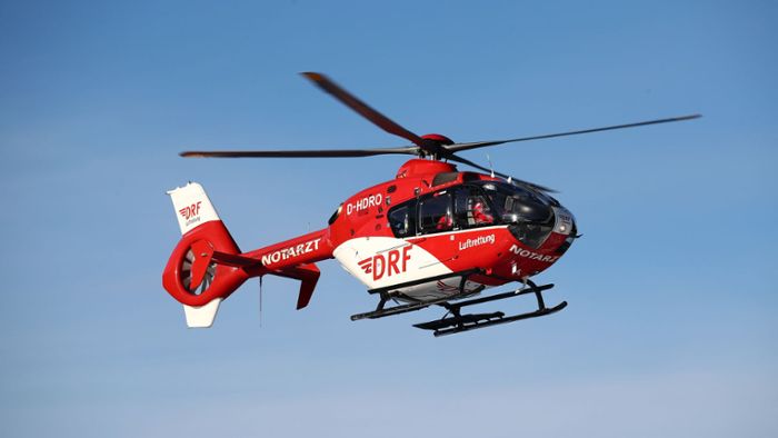 Radfahrer bei Unfällen verletzt – Helikopter im Einsatz