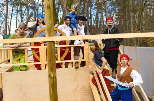 Ein Piratenabenteuer für die ganze Familie: Das Naturtheater Renningen zeigt in diesem Jahr das Stück „Die Schatzinsel“. Foto: Naturtheater Renningen