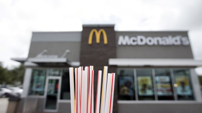 Künftig keine Plastiktrinkhalme mehr bei McDonald’s