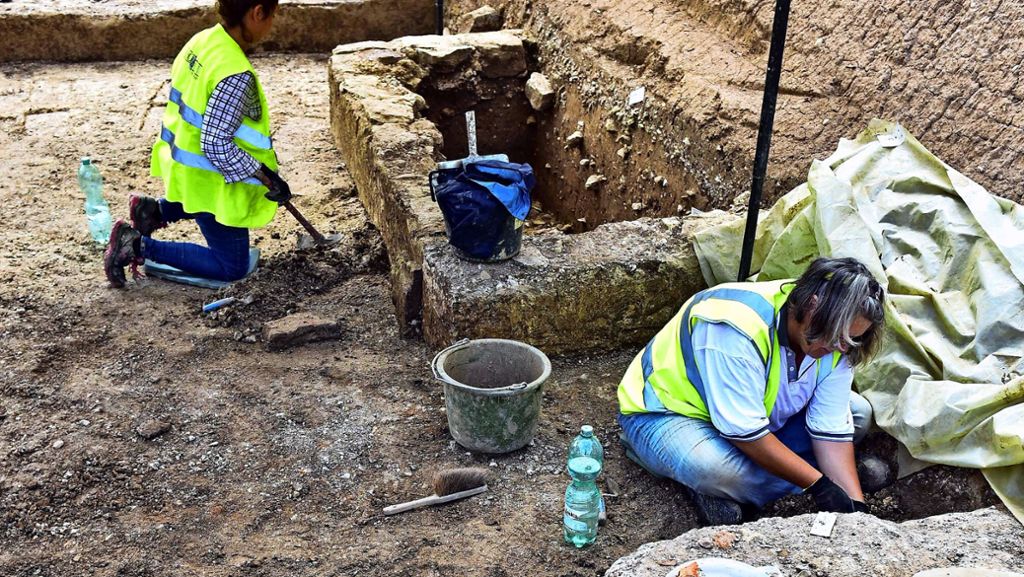 Archäologische Funde in Bad Cannstatt: Römische Siedlung am Neckar war bedeutender als angenommen