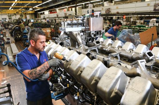 Aktuell beschäftigt Rolls Royce Power Systems in Friedrichshafen knapp 6000 Mitarbeiter. Foto: dpa
