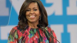 Michelle Obama überrascht auf 