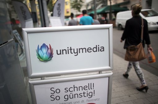 „So schnell, so günstig“: Die Dienste von Unitymedia machten Probleme – auch in Baden-Württemberg. Foto: dpa