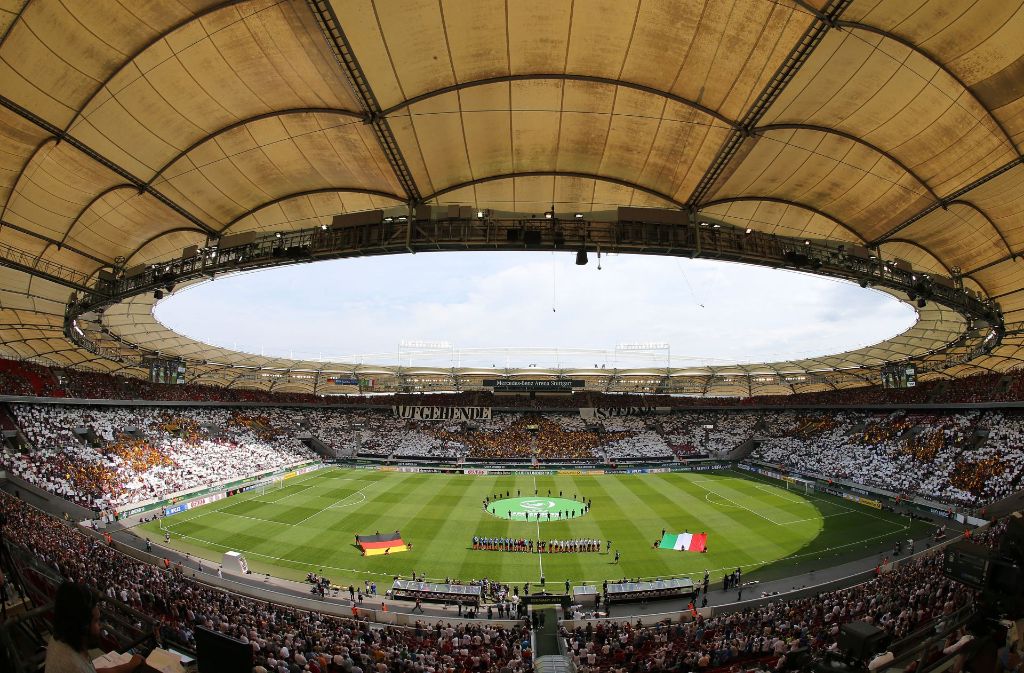 Auch Stuttgart bewirbt sich für die kommende EM 2024. Fans sehen die Mercedes-Benz Arena auf dem achten Platz.