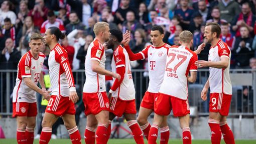 Die Bayern setzten sich zuhause deutlich gegen Mainz durch. Foto: Sven Hoppe/dpa