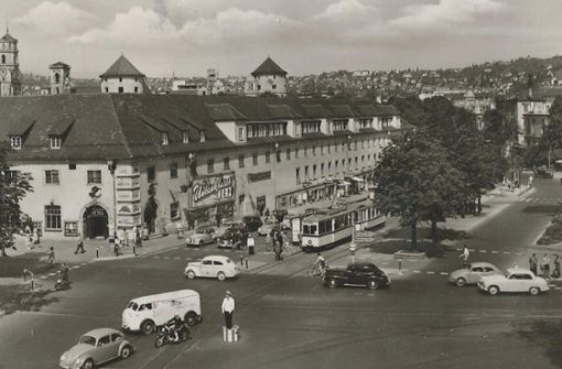 Der Charlottenplatz im Jahr 1954. Foto: Sammlung Wibke Wieczorek