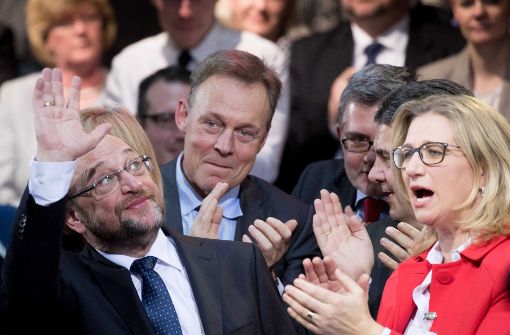 Der SPD-Kanzlerkandidat und künftige Parteivorsitzende, Martin Schulz, vor wenigen Tagen in Berlin in der SPD-Parteizentrale. Foto: dpa