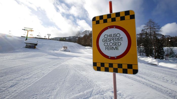 Italiens Regierung stoppt geplante Öffnung der Skigebiete