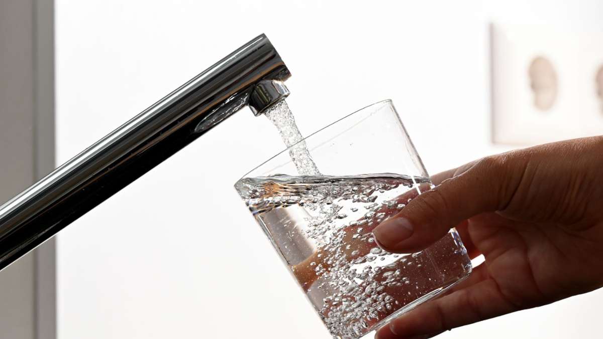 Trinkwasserversorgung in Ditzingen: Asbestzement  im Wassertank