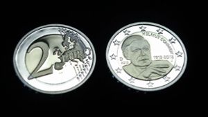 Neue Zwei-Euro-Münze mit Helmut Schmidt kommt in Umlauf