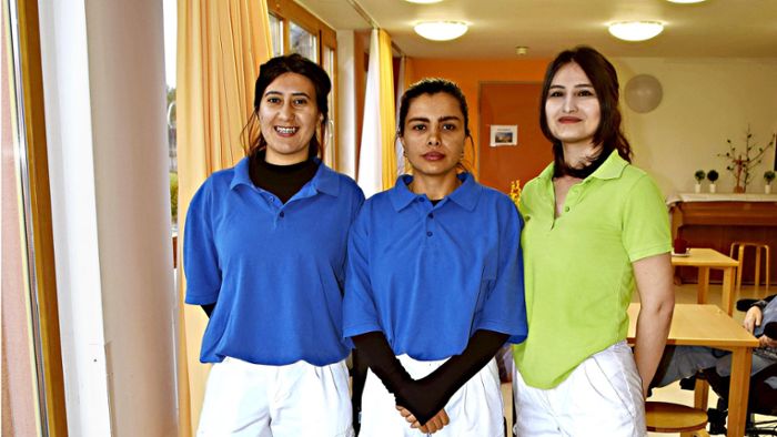 Drei junge Türkinnen wollen loslegen