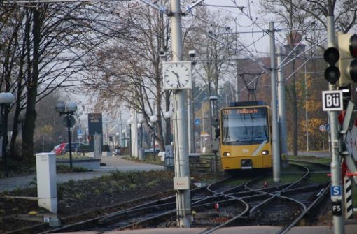 1986 löste die Stadtbahn die Straßenbahn in Fellbach ab. Foto: Sarah Utz