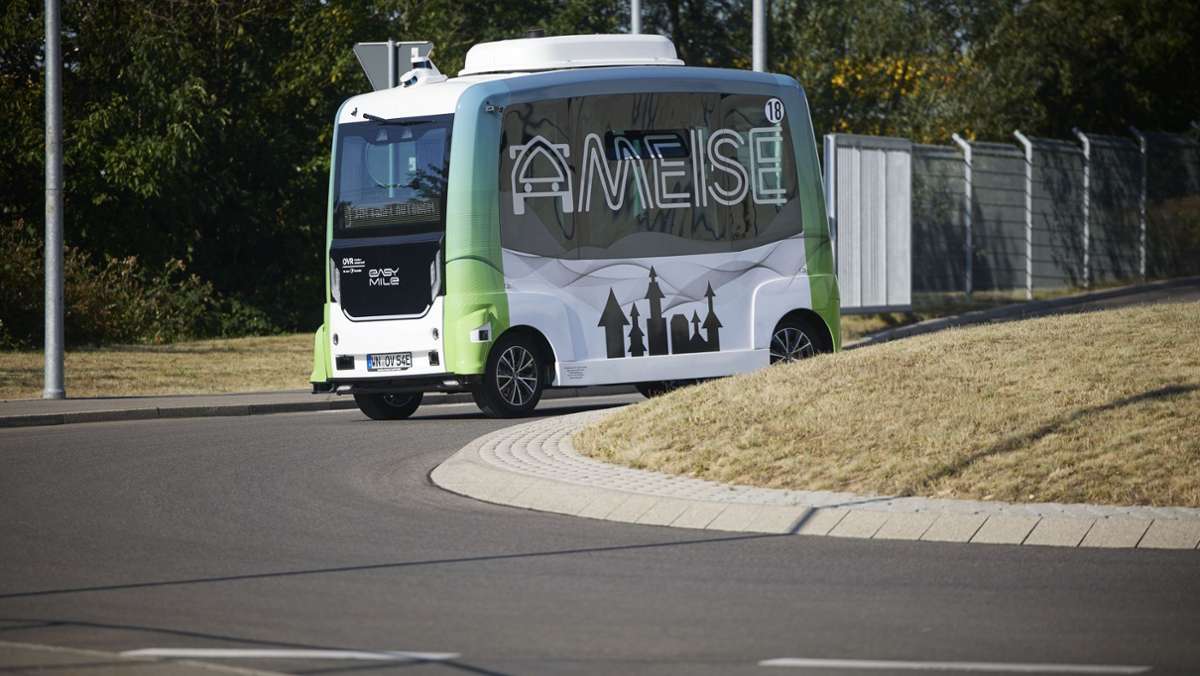 Autonom fahrender Mini-Bus in Waiblingen: Kehrt die „Ameise“ zurück?