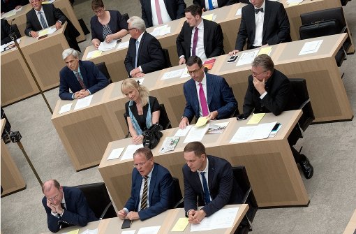 Wer sitzt wo – und wie darf sich das Ganze nennen? Die AfD stellt den Landtag vor ungeahnte Fragestellungen. Foto: dpa