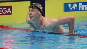 Florian Wellbrock schwamm zu Silber über 800 Meter Freistil. Foto: IMAGO/GEPA pictures/ Csaba Doemoetoer