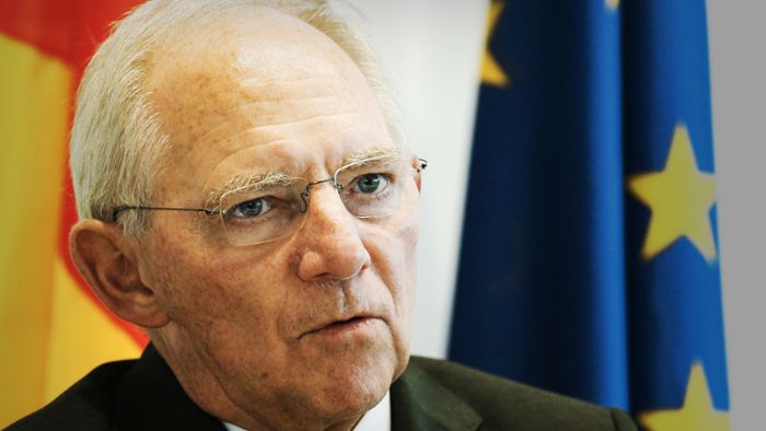 Schäuble pocht auf Umbau des EU-Rettungsfonds