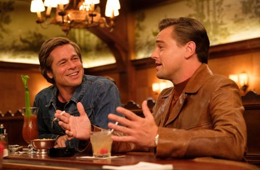Brad Pitt (links) und Leonardo DiCaprio Foto: Sony