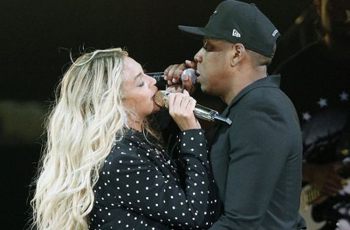 Bei einem Konzert von Beyoncé und ihrem Ehemann Jay-Z hat es einen Schockmoment gegeben (Archivfoto). Foto: dpa