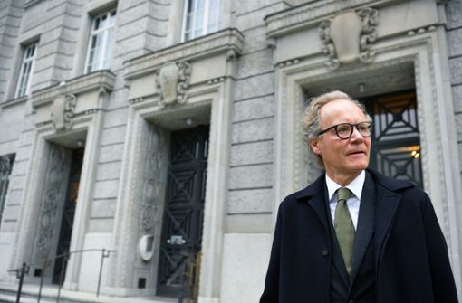 Der Stuttgarter Anwalt Eckart Seith könnte als Wirtschaftsspion verurteilt werden. Foto: dpa/Walter Bieri