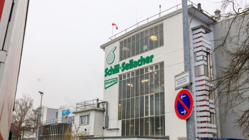 Schill-und-Seilacher-Werk in Böblingen in der Schönaicher Straße Foto: Archiv/Stefanie Schlecht