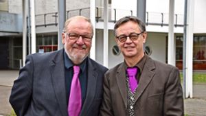 Thomas Löffler (links) und Sven Pflug haben sich während der vergangenen Jahre beruflich und persönlich gut verstanden. Foto: Fatma Tetik
