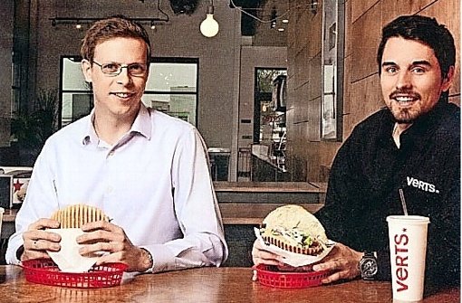 Michael Heyne (links) und Dominik Stein besitzen insgesamt 26 Restaurants. Foto: privat