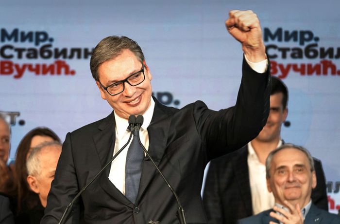 Präsident Vucic wiedergewählt: Serbiens angesäuerter Sieger