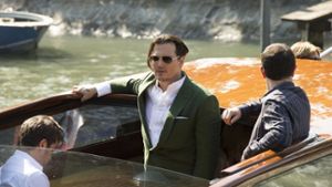 Johnny Depp war in Venedig offenbar nicht ganz auf der Höhe. Foto: AP