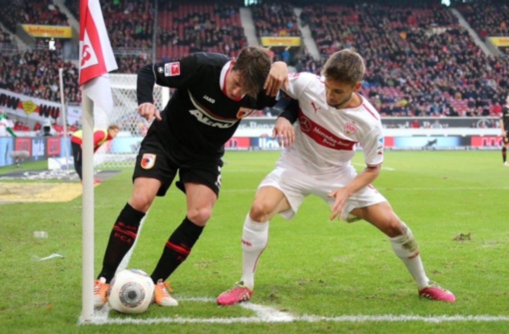 Allerdings hatte Leitner (re.) in seiner ersten VfB-Saison mehr Tiefen als Höhen. Welche Rolle er unter Veh spielen wird, bleibt abzuwarten.