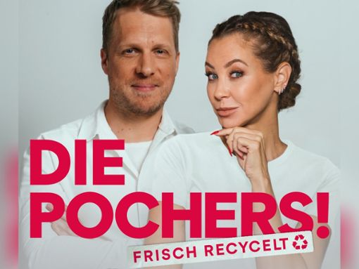 Sprechen im Podimo-Podcast unter anderem über ihr erstes Date: Oliver Pocher und Alessandra Sandy Meyer-Wölden. Foto: Podimo
