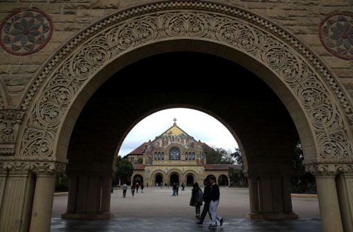 Der Campus von Stanford: Die kalifornische Elite-Universität wird wie andere Spitzeneinrichtungen von einem Korruptionsskandal erschüttert. Foto: AFP
