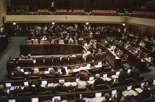 Das israelische Parlament ist aufgelöst, der Weg für Neuwahlen frei. Foto: dpa/Ilia Yefimovich