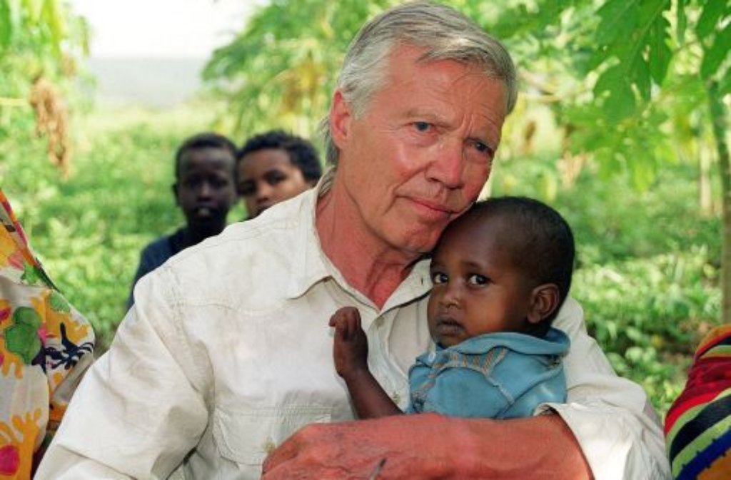 Sein Engagement für Äthiopien war seine Herzensangelegenheit: Karlheinz Böhm ist am Donnerstag im Alter von 86 Jahren gestorben.