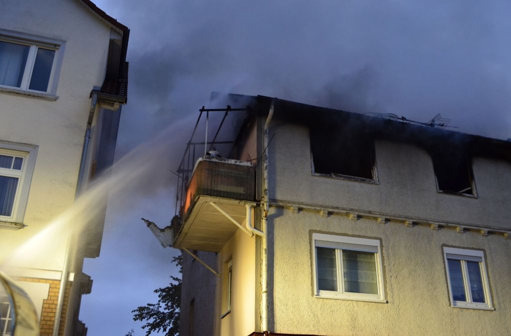 Die Ursache des Brands in einem Wohnhaus in Tuttlingen ist noch unklar.