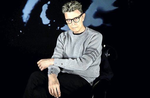 Davie Bowie bei einer Fotosession zu dem Album „Blackstar“, das zwei Tage vor seinem Tod erschien. Foto: Sony Music